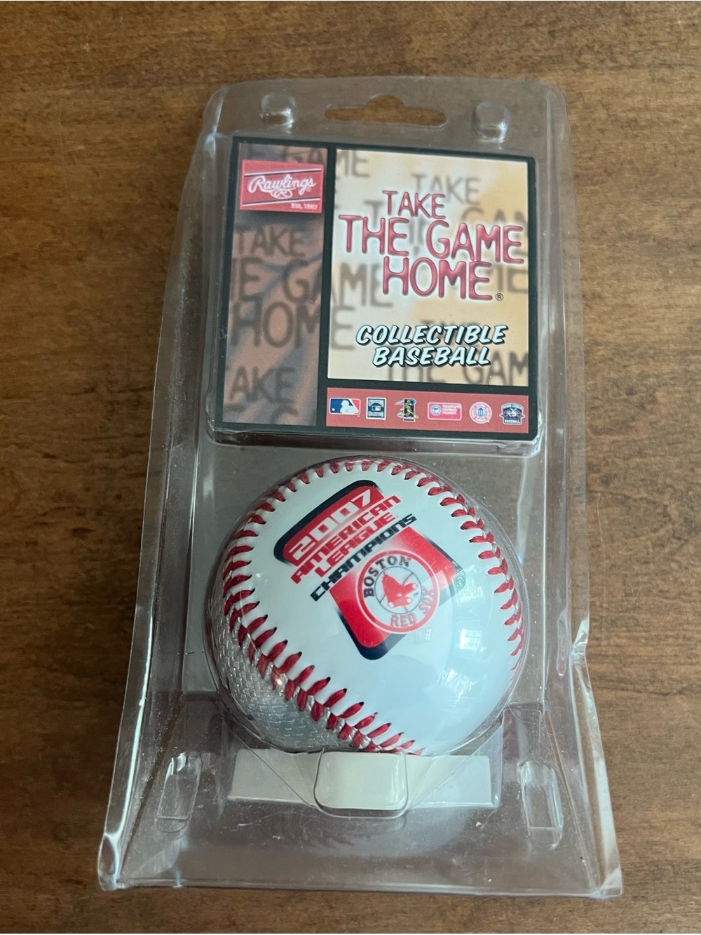 Rawlings 2007 American League Champs Boston Red Sox Collectible Baseball